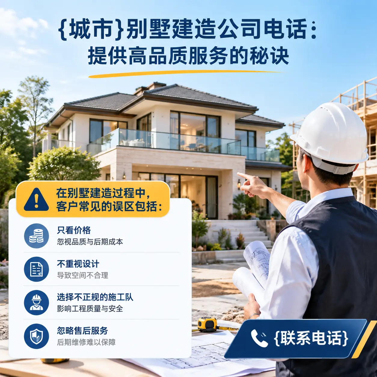 乌当别墅建造公司电话：提供高品质服务的秘诀