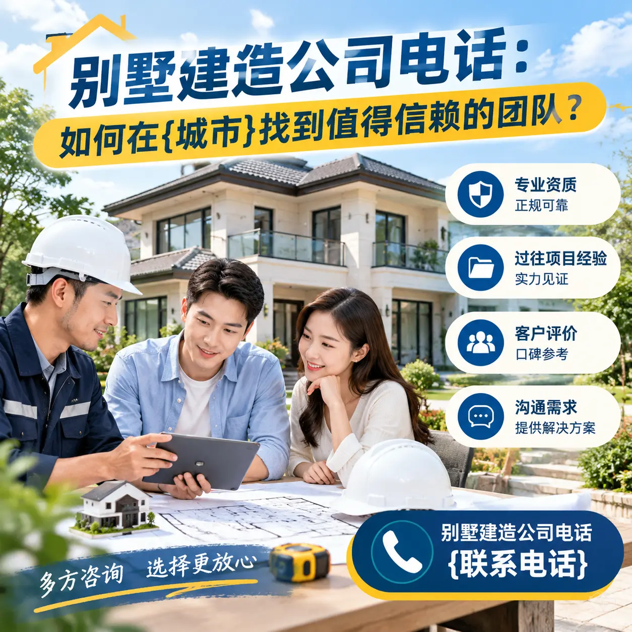 别墅建造公司电话:如何在乌当找到值得信赖的团队?