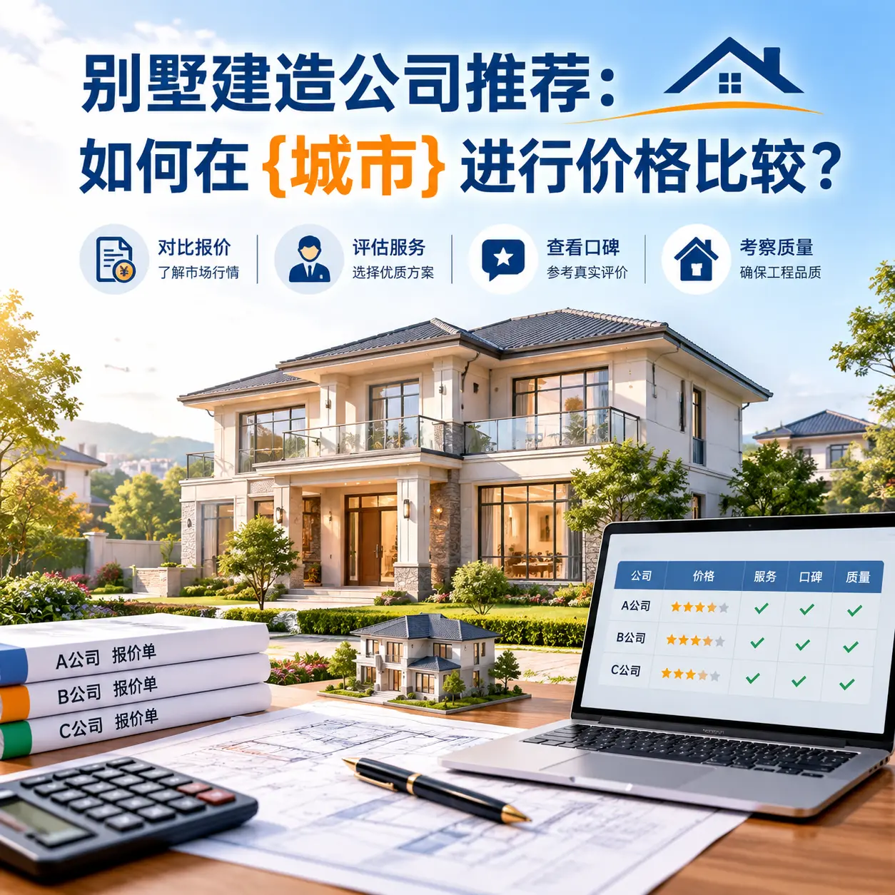 别墅建造公司推荐：如何在 乌当 进行价格比较？