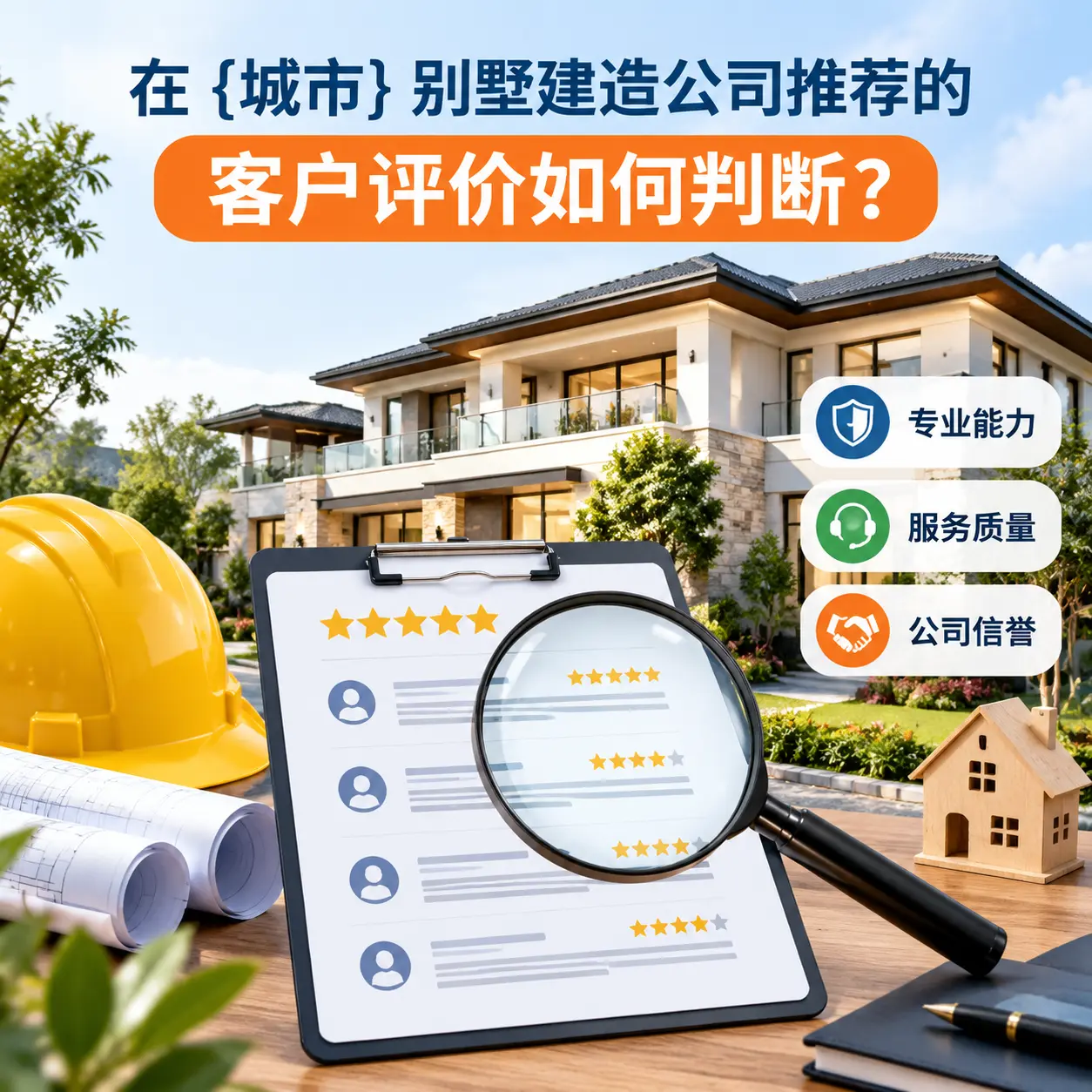 在 乌当 别墅建造公司推荐的客户评价如何判断？