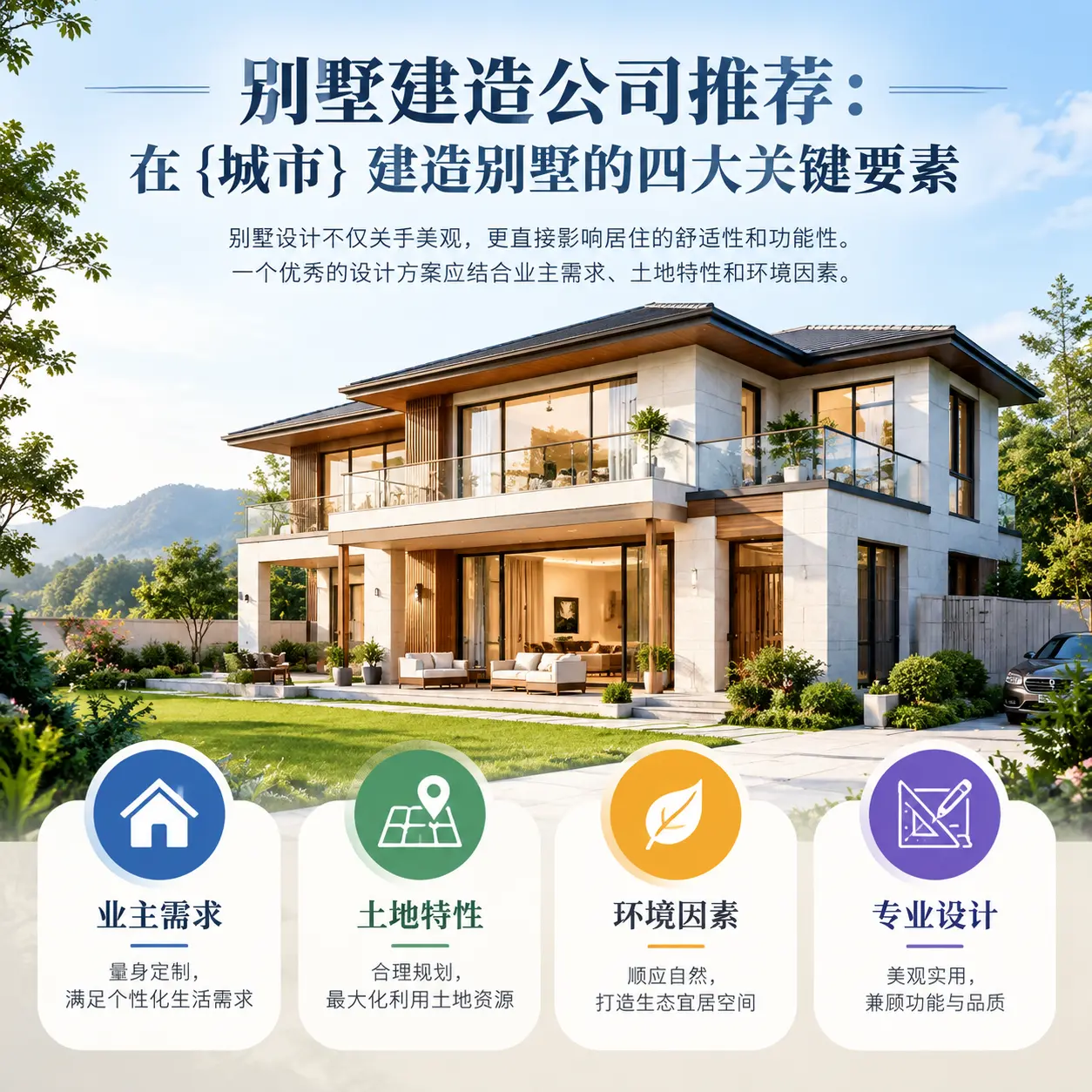 别墅建造公司推荐：在 乌当 建造别墅的四大关键要素