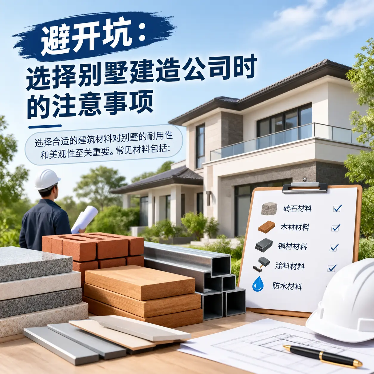 避开坑：选择 乌当 别墅建造公司时的注意事项