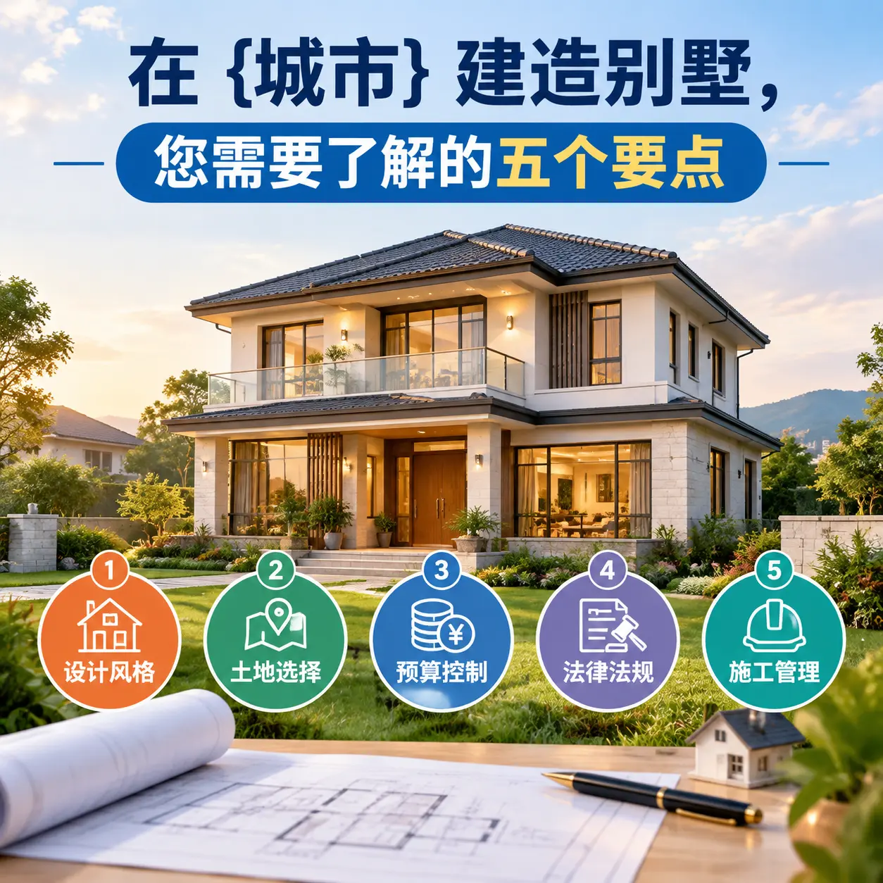 在 乌当 建造别墅，您需要了解的五个要点