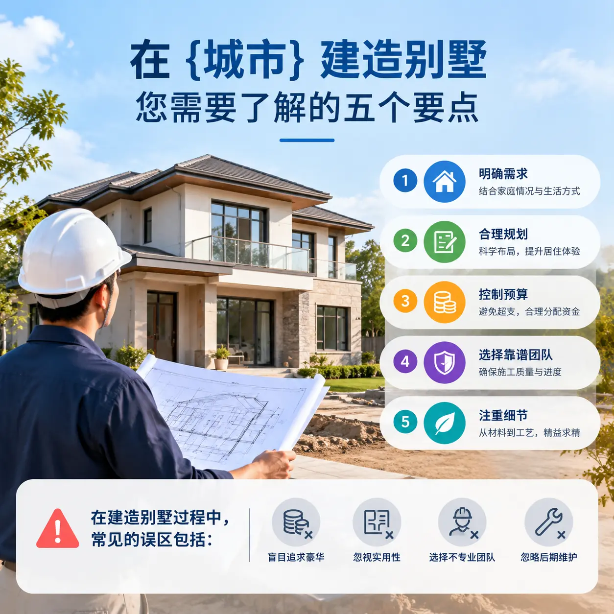 在 乌当 建造别墅，您需要了解的五个要点