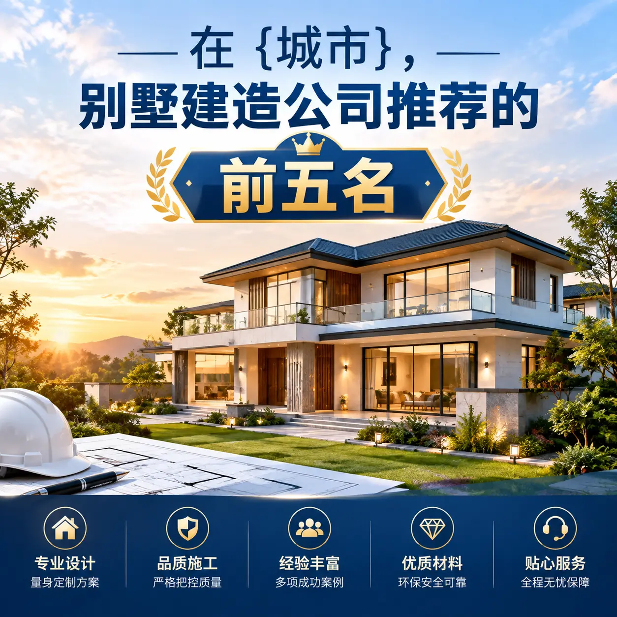 在 乌当，别墅建造公司推荐的前五名