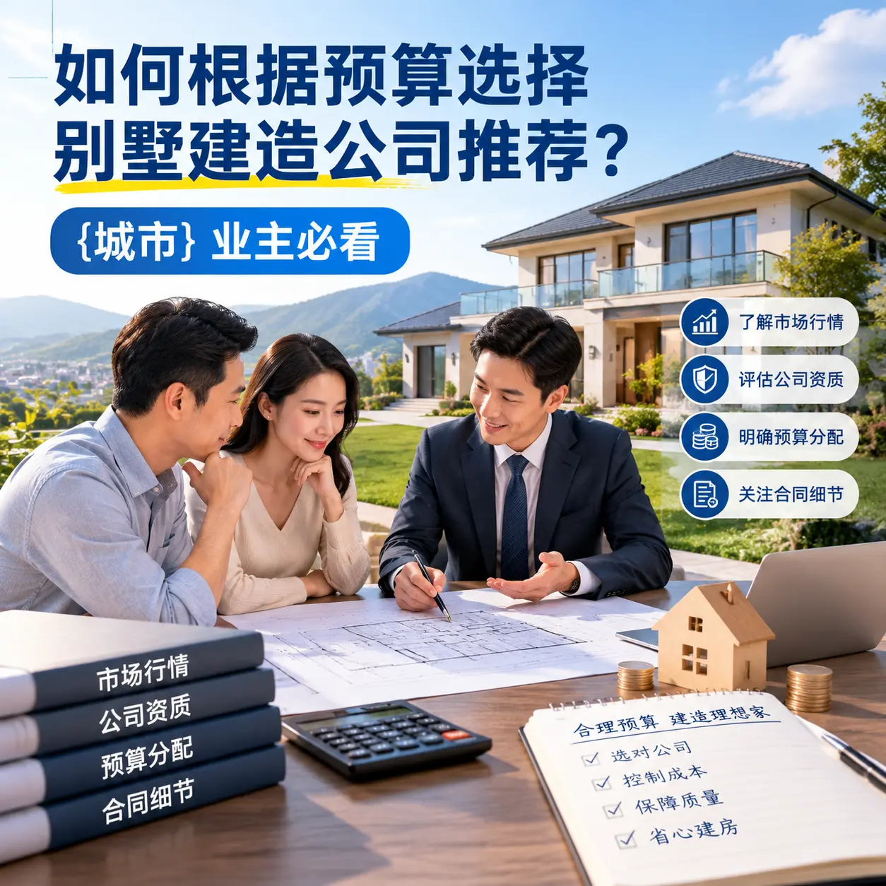 如何根据预算选择别墅建造公司推荐？ 乌当 业主必看
