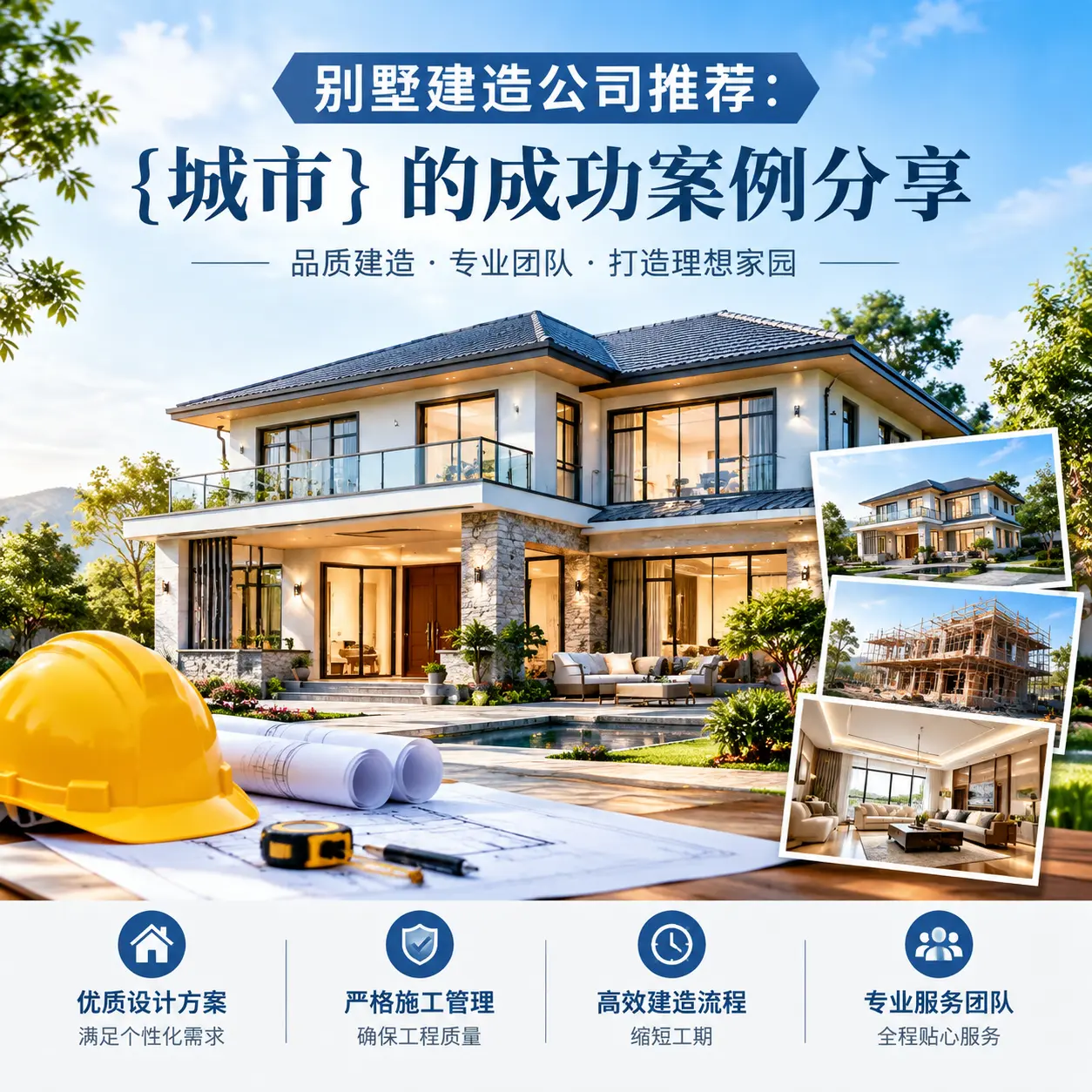 别墅建造公司推荐： 乌当 的成功案例分享