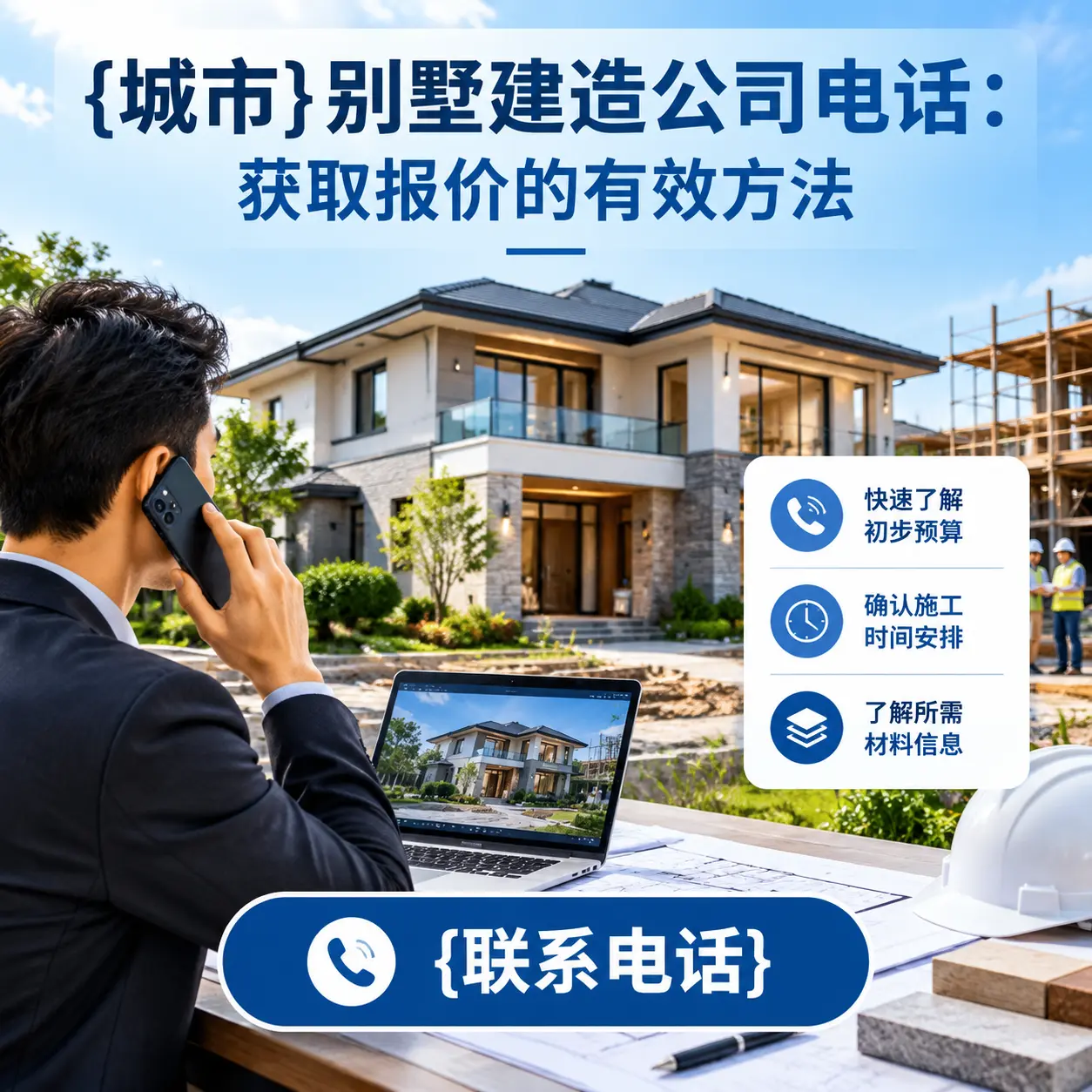 乌当别墅建造公司电话：获取报价的有效方法