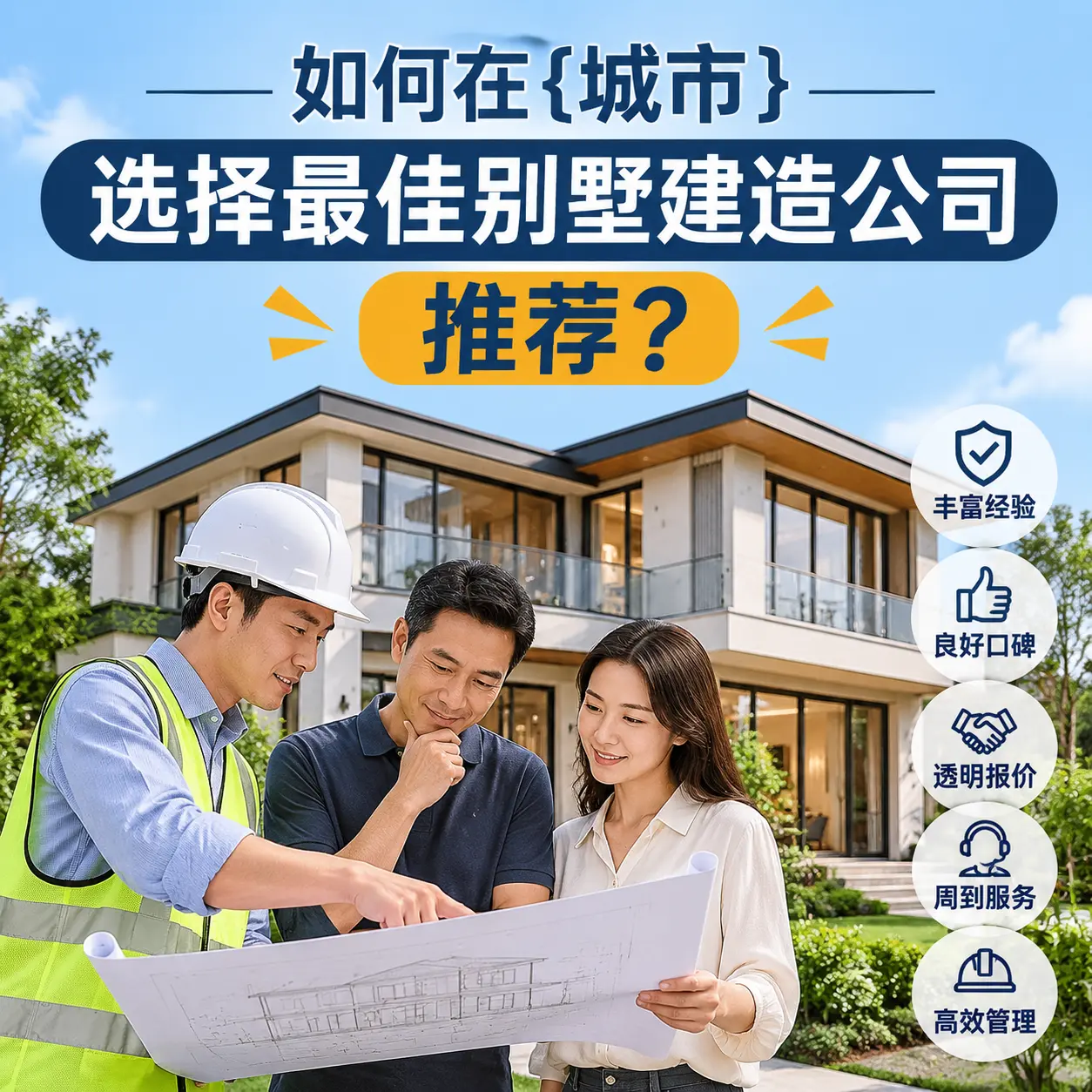 如何在 乌当 选择最佳别墅建造公司推荐?